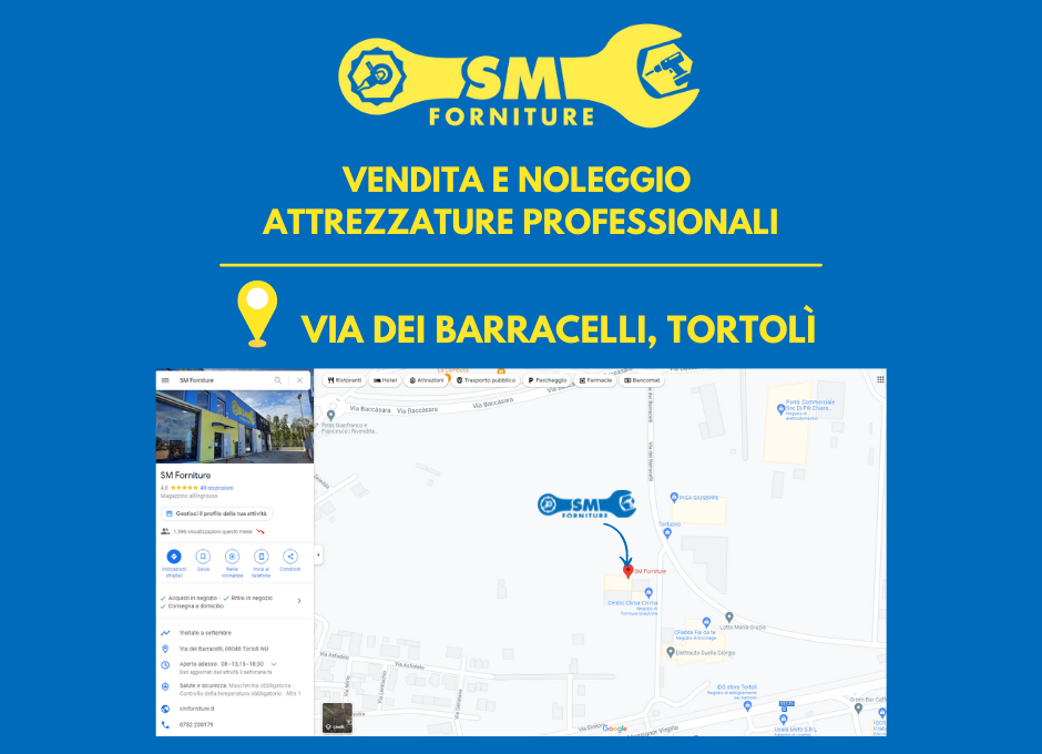 mappa-smforniture-tortolì-sardegna