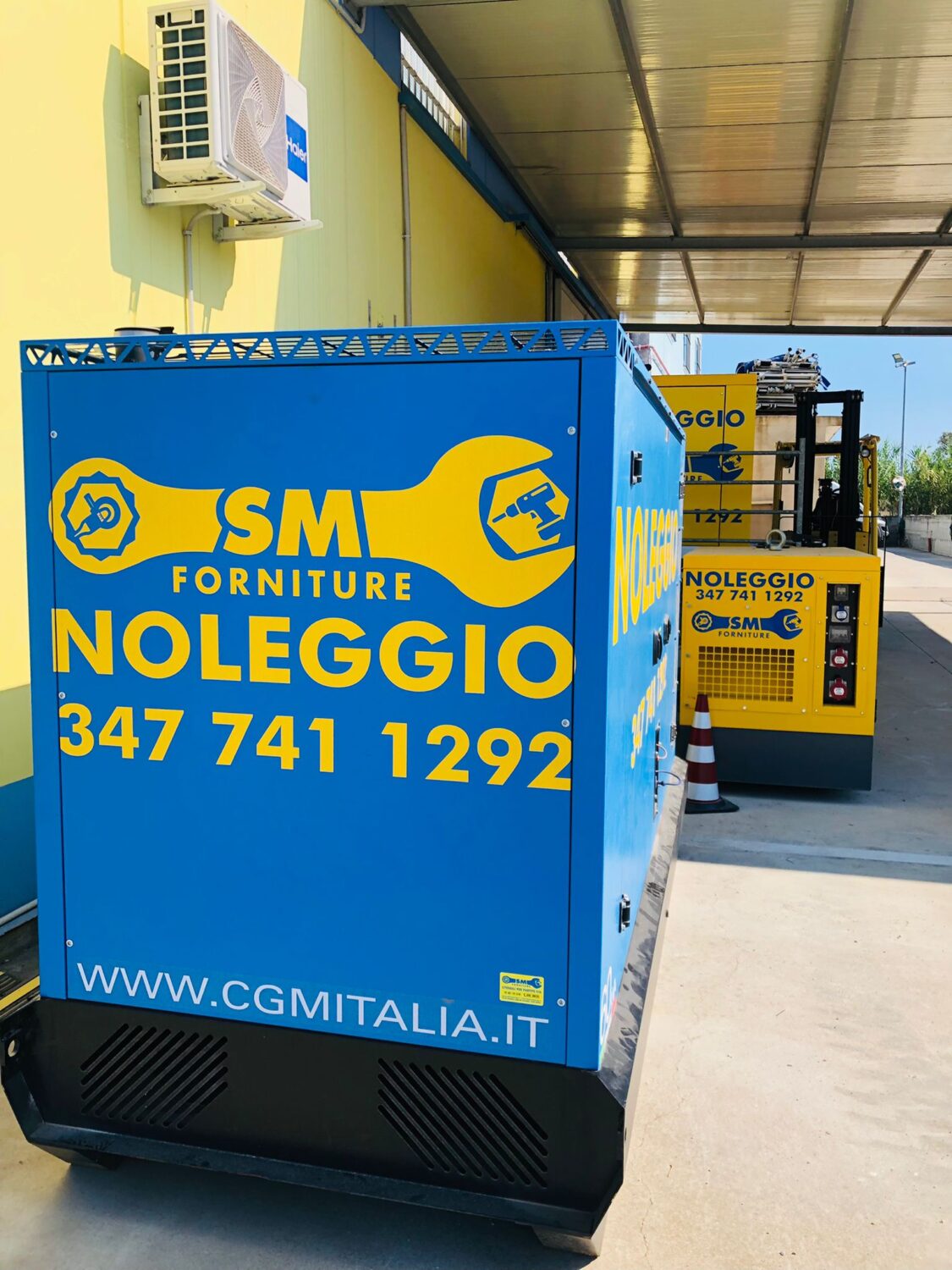 Generatori a noleggio smforniture