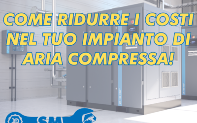 Sai che la produzione di aria compressa può valere fino al 40% del costo energetico totale del tuo stabilimento produttivo?
